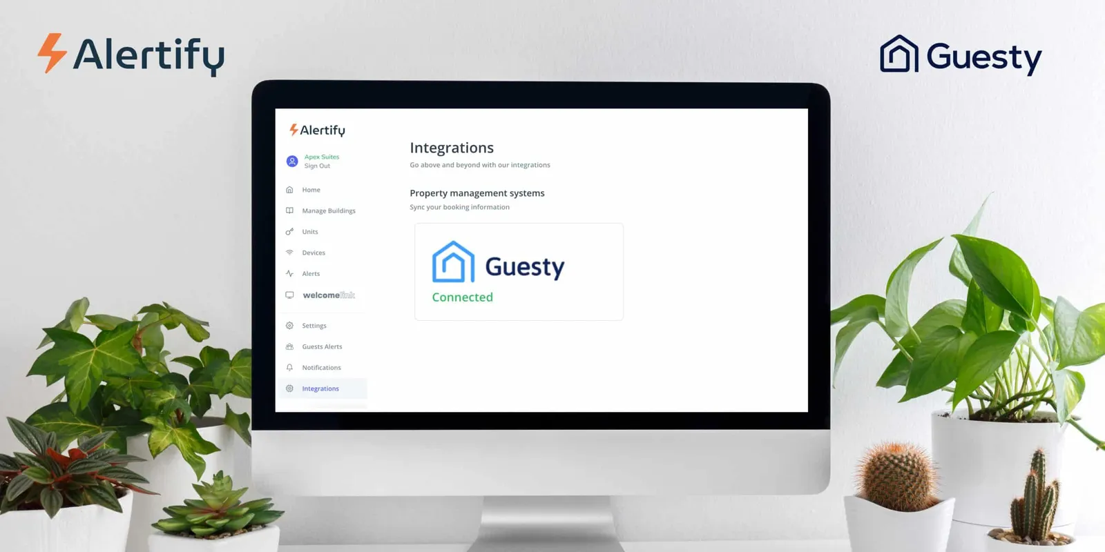 Guesty Alertify integration