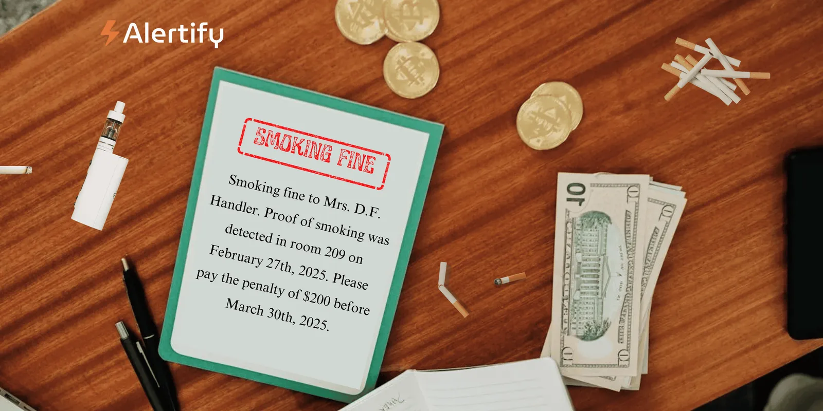 How Hotels Can Capture Deposits & Enforce Smoking Fines More Effectively