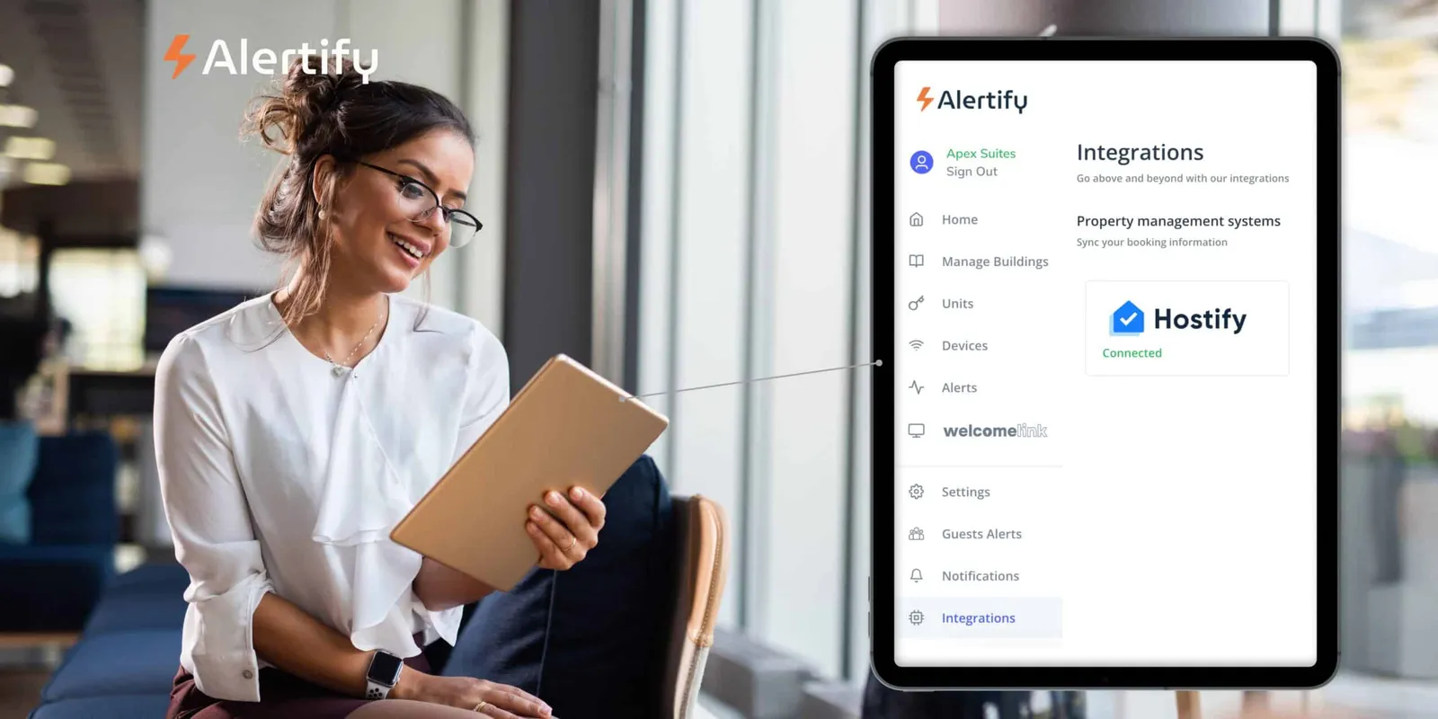The Seamless Integration of Alertify with Hostify