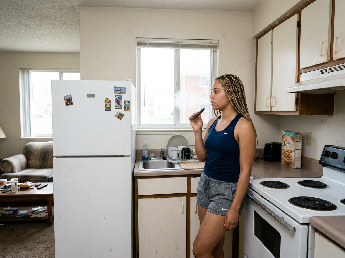 Smoking and vape monitoring in affordable housing
