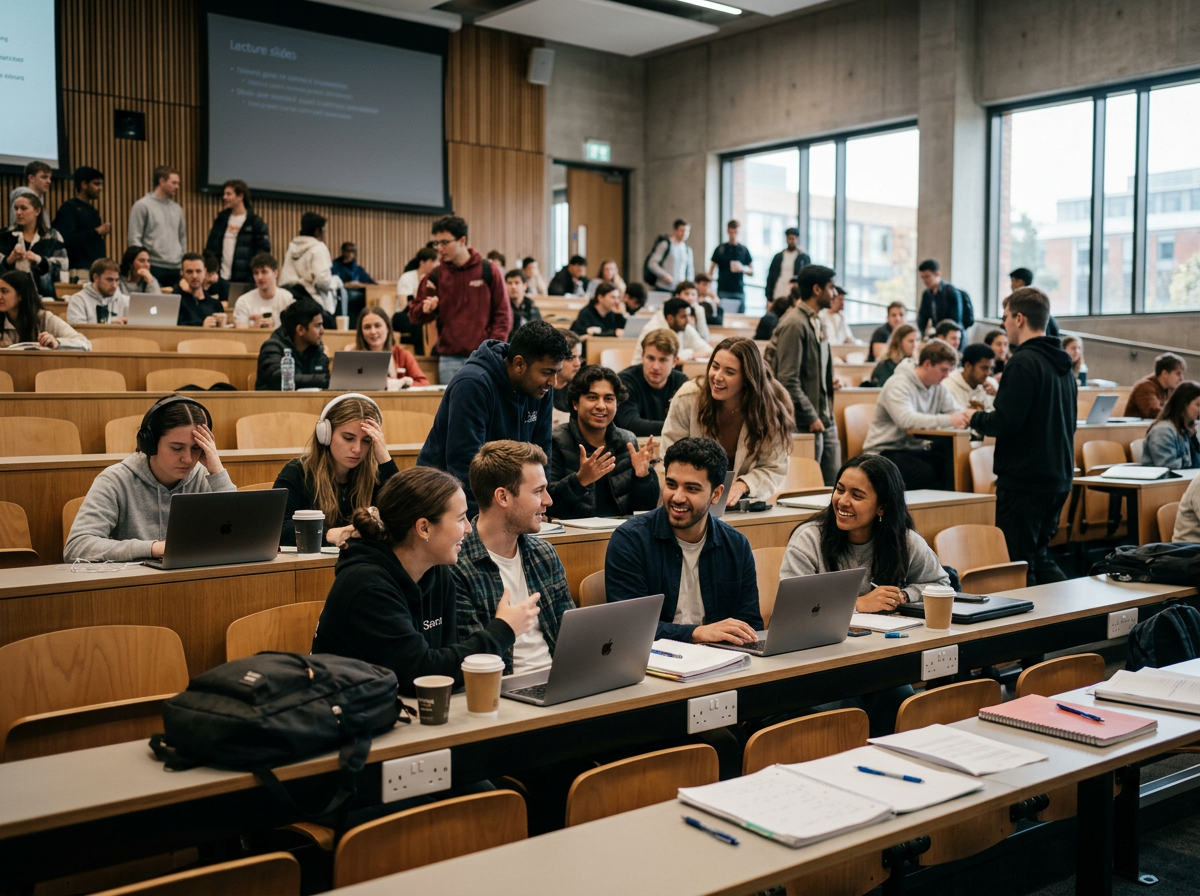 Live noise monitoring across classrooms, dorms, and gyms