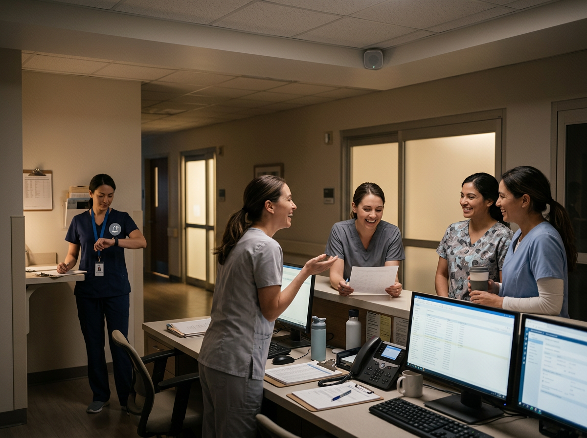 Hospital noise monitor keeping ICU and recovery floors quiet