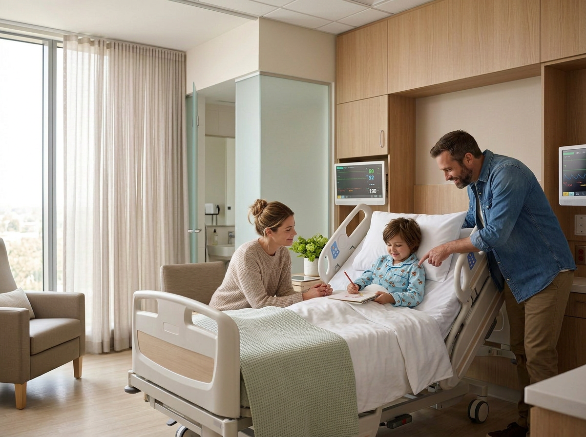 100% patient and visitor privacy — sound levels and air quality only
