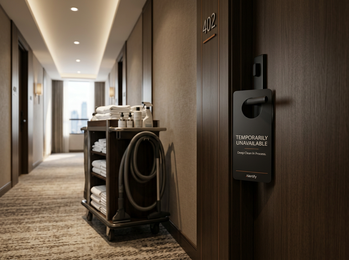 Hotel staff freed up by automated noise and smoke monitoring
