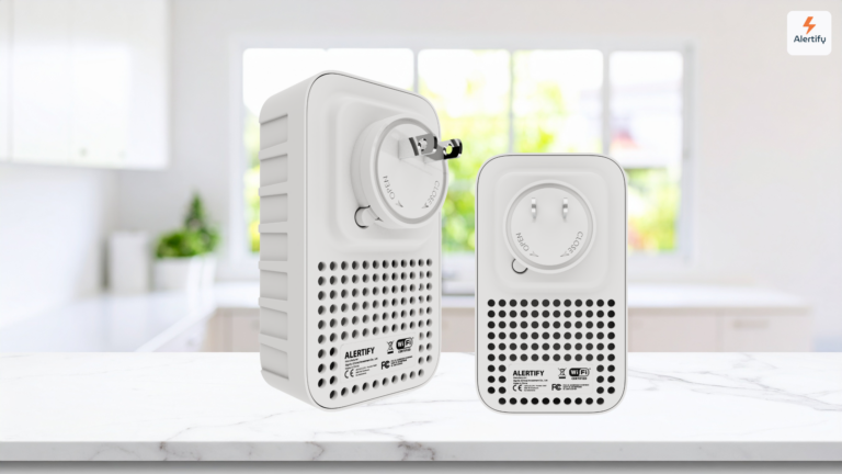 Inside Alertify AQI+: How Real-Time Air Quality Monitoring Works indoor air quality monitoring device